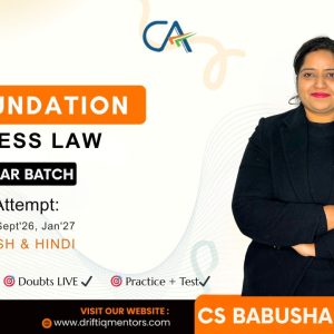 Ca Foundation-BUSINESS LAW
